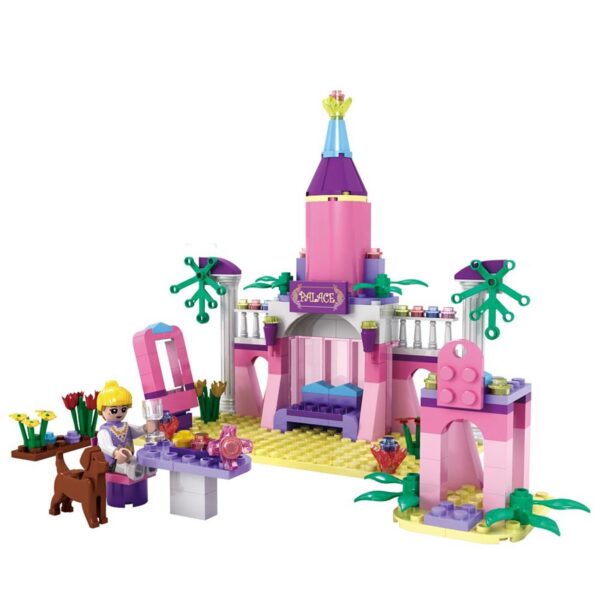 Cogo 3272 Princess Palace Blocks Set for Girls Castle Building Advanced Blocks Set - Image 2