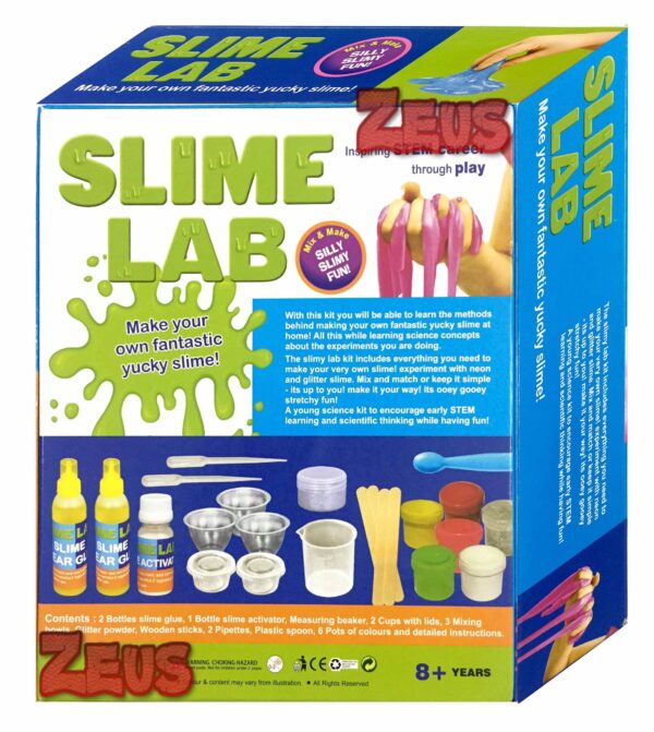 Slime Lab Making kit for Kids Activity Fun Learning Game at Home Chemistry Science Experiment DIY - Image 3